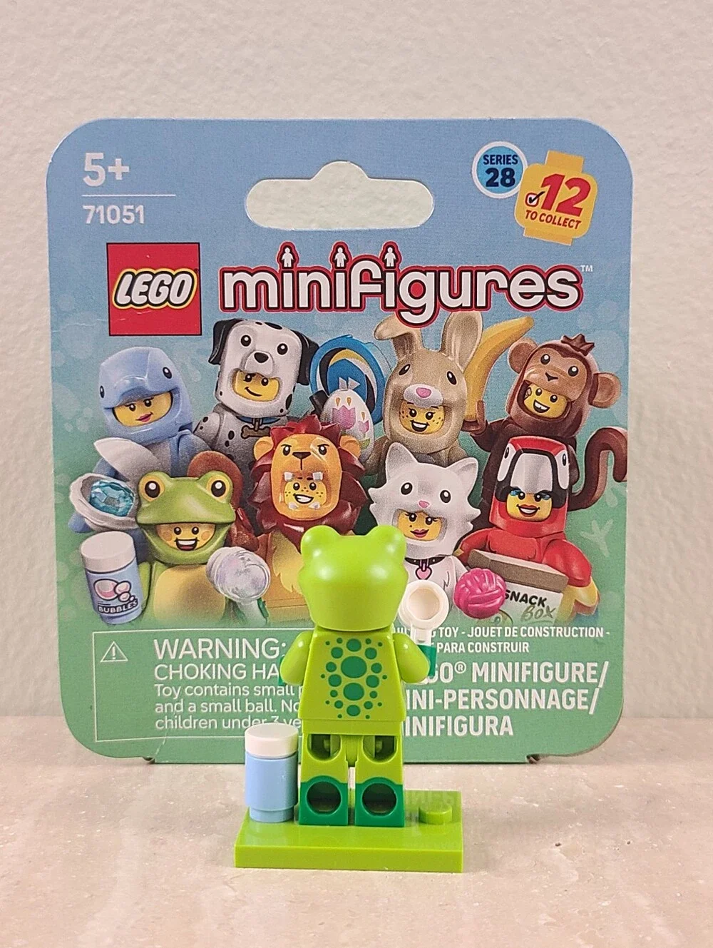 NEW LEGO Minifigure Series 28 Animals Series Frog Costume Guy Factory Sealed
